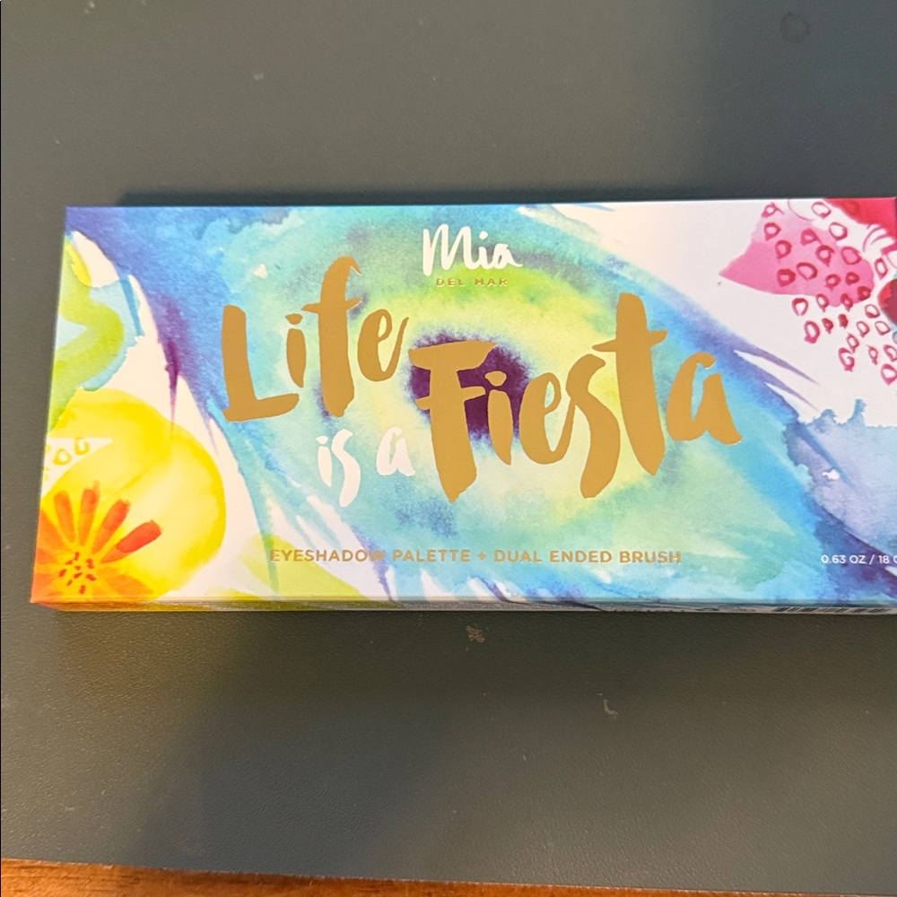MIA Life is a Fiesta Eyeshadow Palette - Bold Tropical Shades